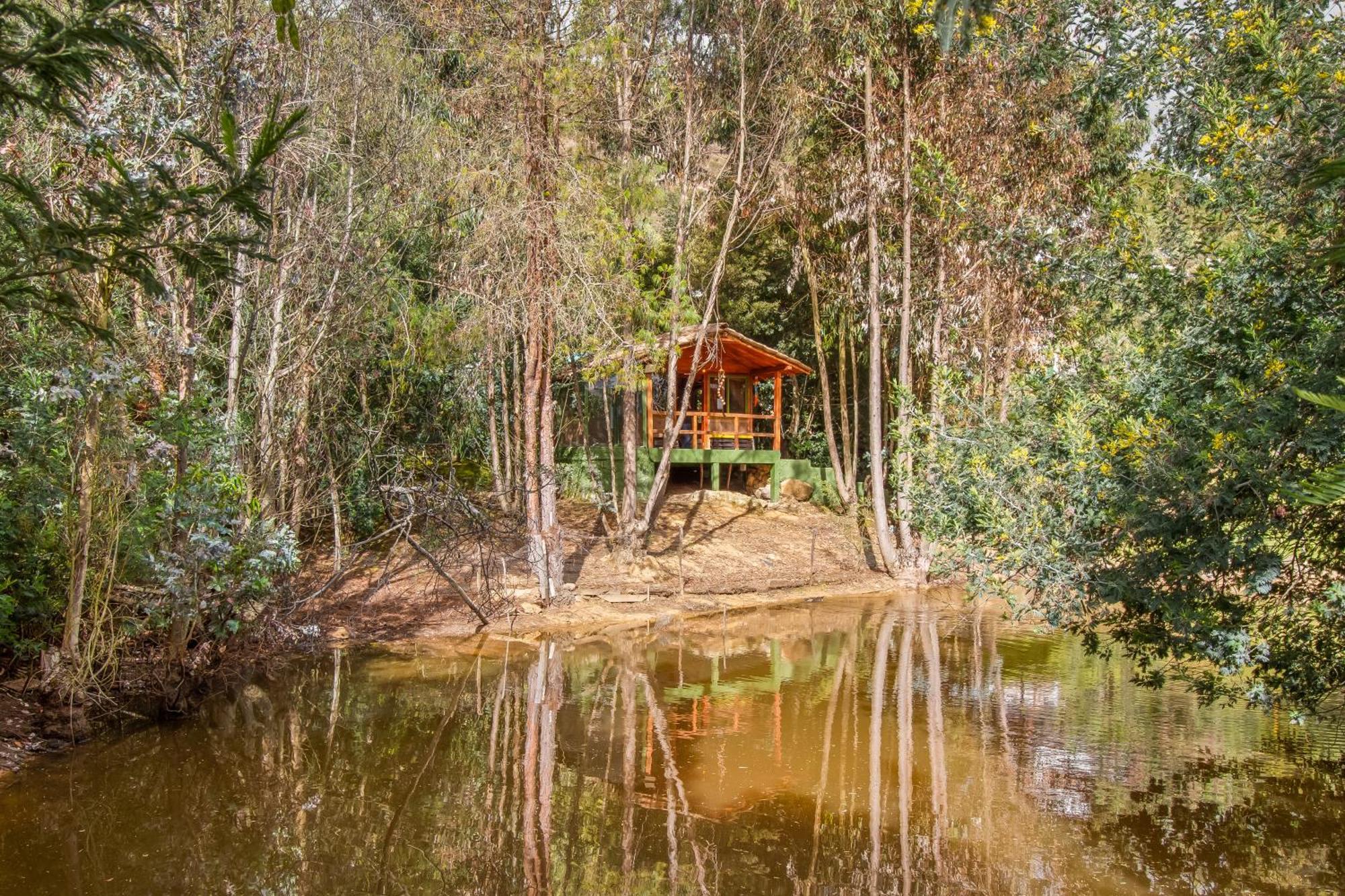 Cabana Tipo Glamping Savieza Life Experience Nemocon المظهر الخارجي الصورة