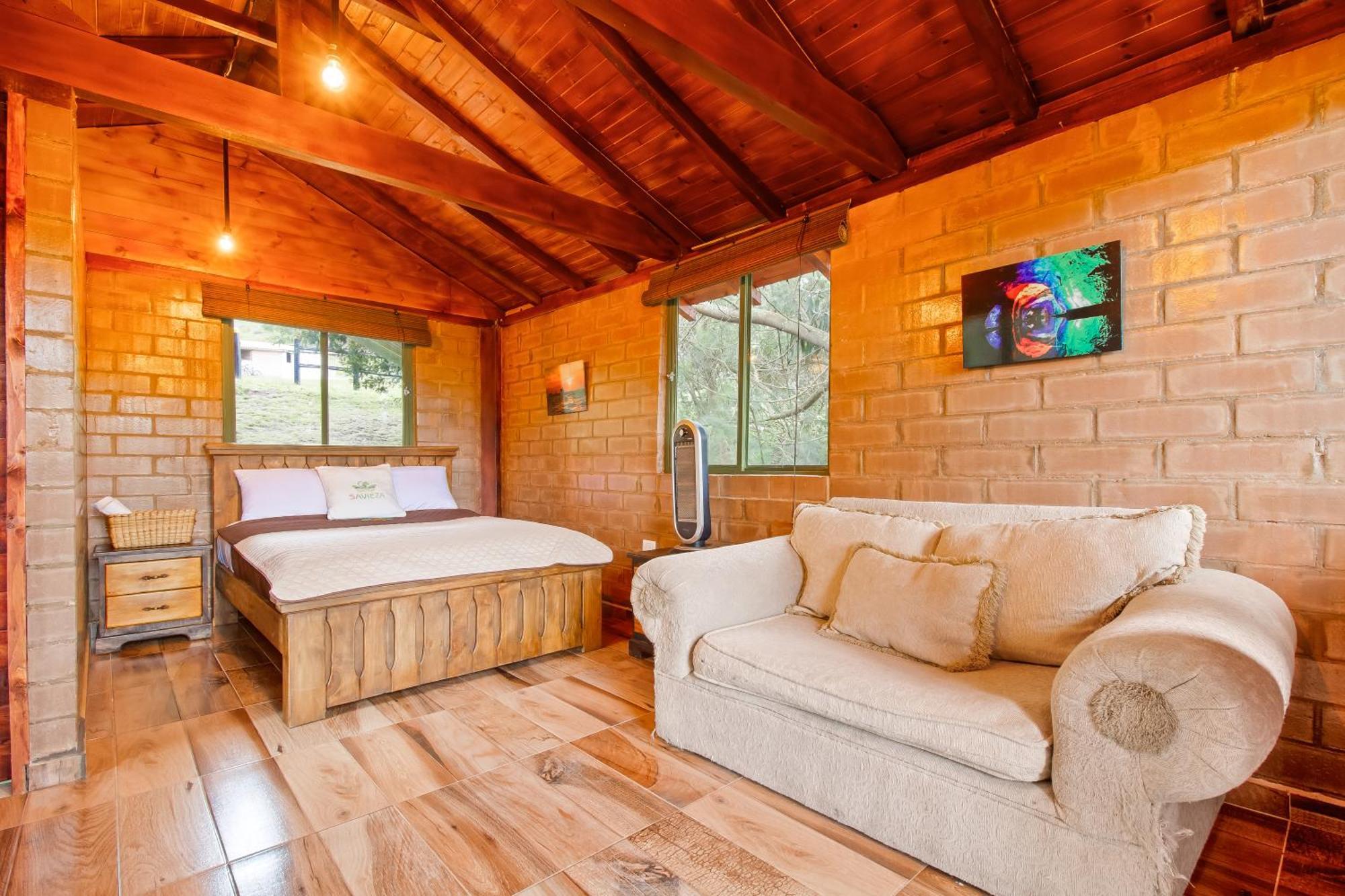 Cabana Tipo Glamping Savieza Life Experience Nemocon المظهر الخارجي الصورة